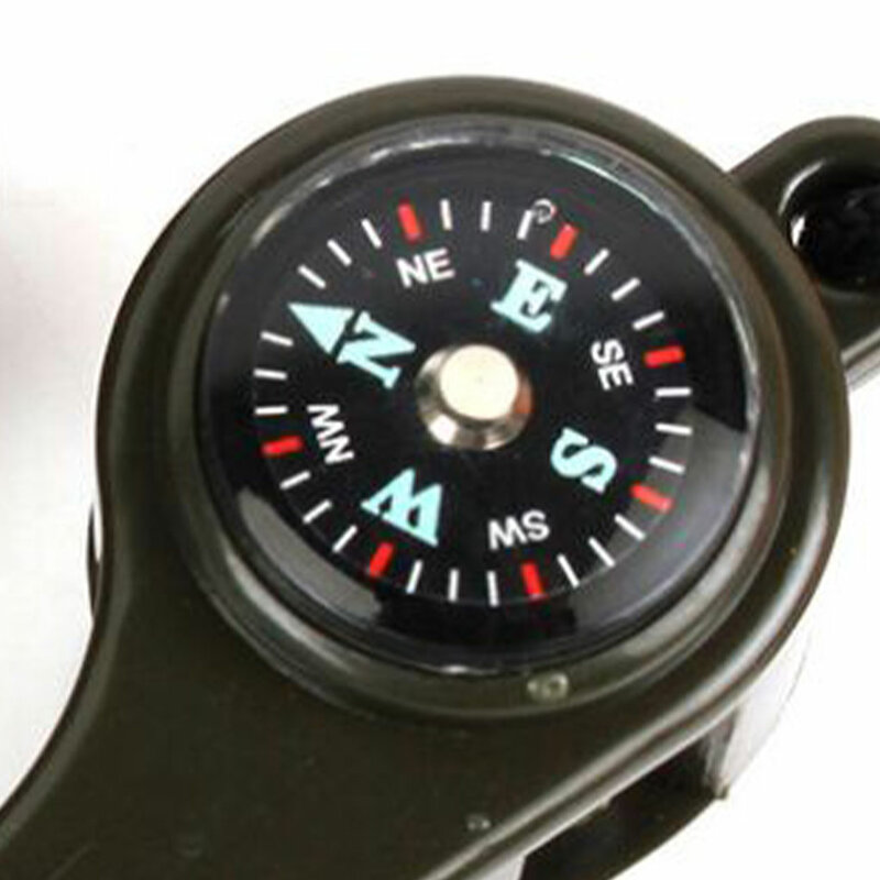 Kompas peluit Kemah ringkas-beroperasi dengan yakin penting untuk situasi darurat