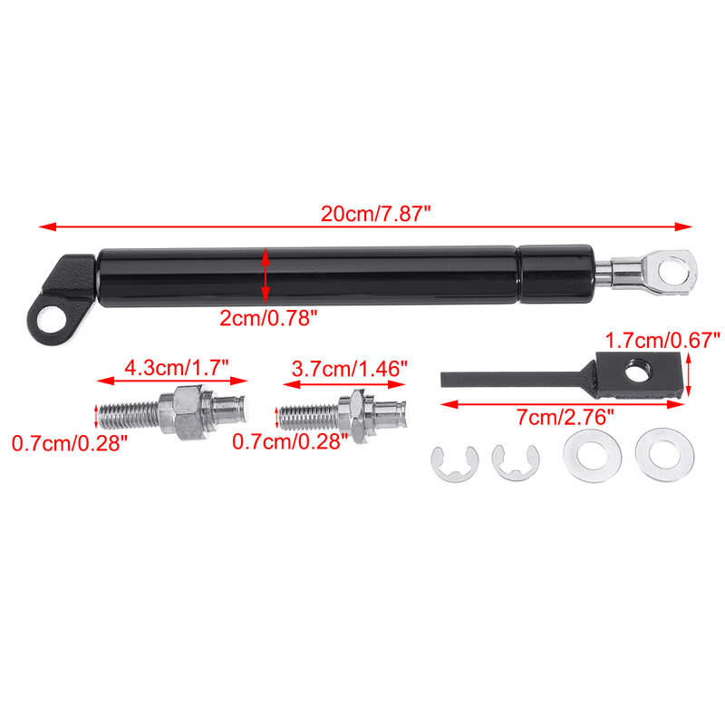 For Nissan D40 Navara 2004-2014 Rear Liftgate Tailgate Slow Down Trunk Gas Shock Strut Lift Supports