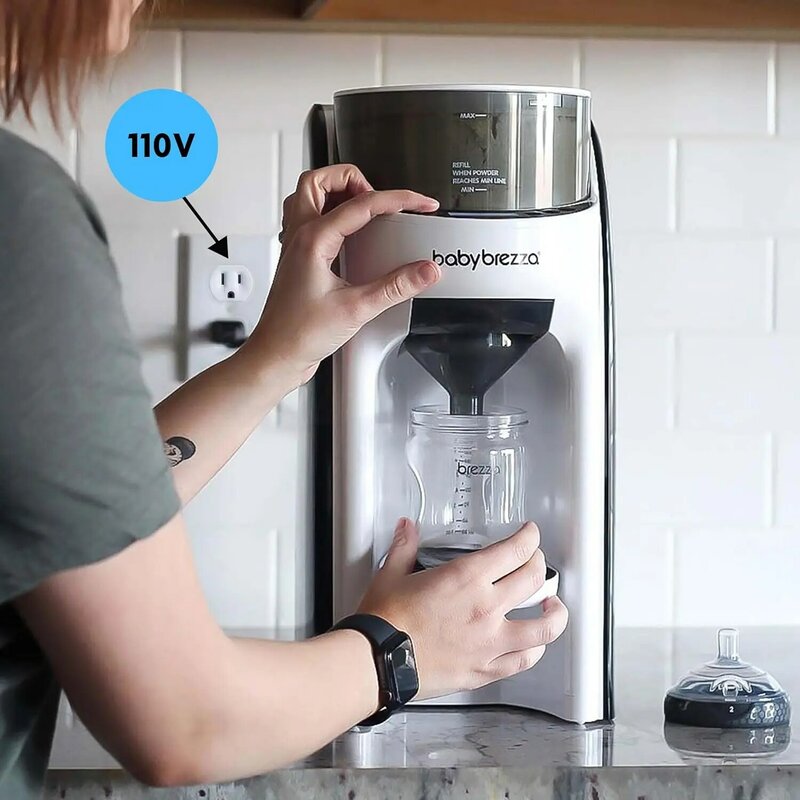 Dispenser Machine-Meng Automatisch Een Warme Flesfles Onmiddellijk-Maak Gemakkelijk Een Fles Met Automatische Poedermenging (120 Volt)