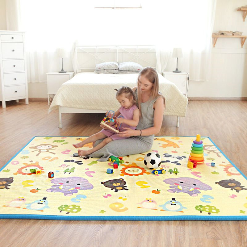 2024 nowa pianka dla dzieci mata dla niemowlęcia zagęścić 1cm dzieci EPE zabawki edukacyjne dla dzieci miękka podłoga mata do gry łańcuch Fitness siłownia gra dywan