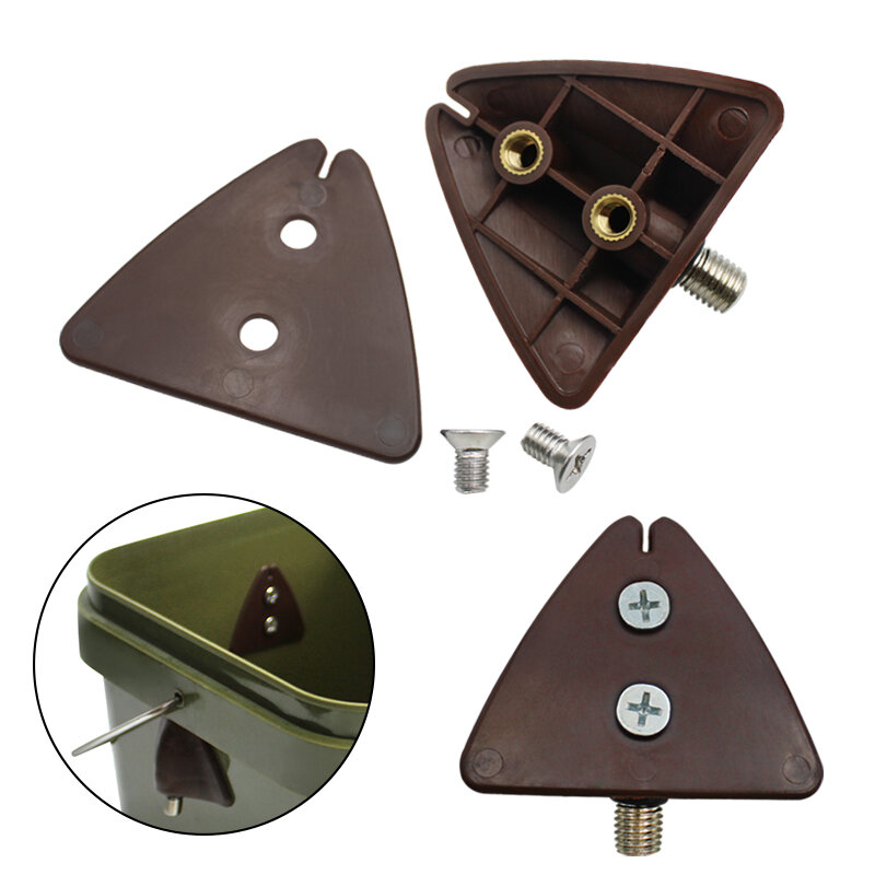 4 pezzi Carp Fishing Square Bucket Spod adapter accessori per Carp Hair Rig Tool Carp metodo grossolano alimentatore attrezzatura da pesca