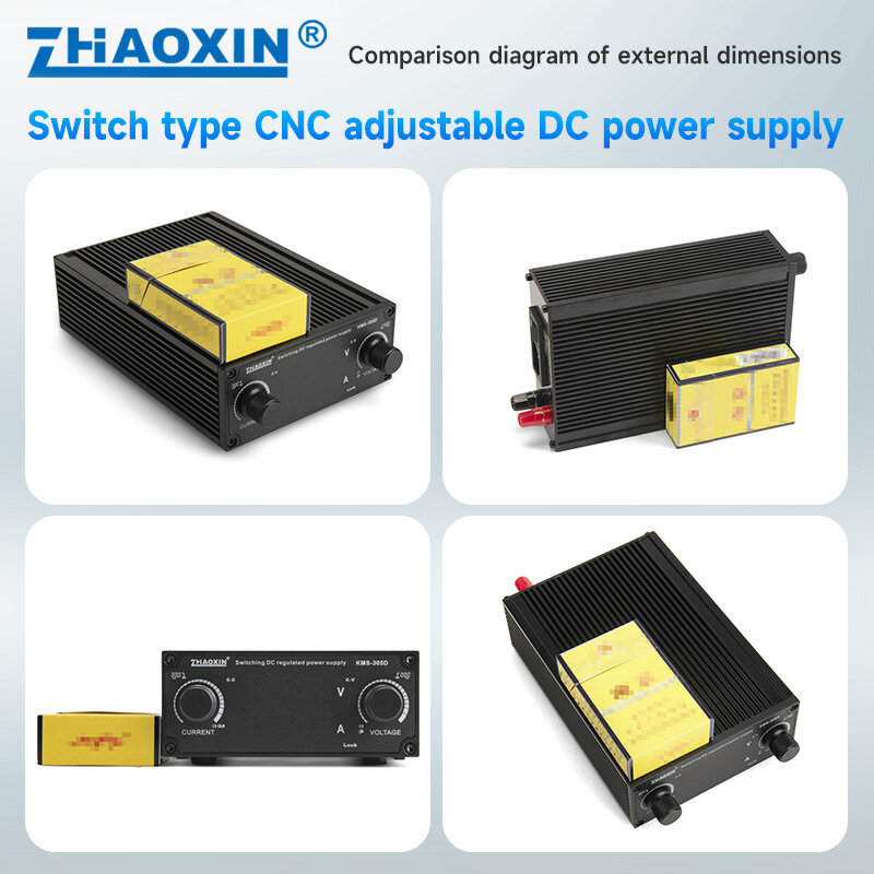 Zhaoxin-KMS Series Switching DC Power Supply, fonte de alimentação portátil pequena, 0-32V, 0-5A