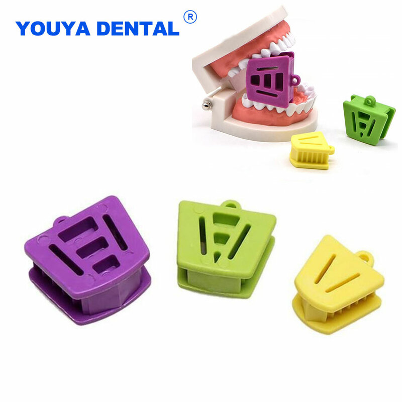 Boca dental Prop mordida borracha abridor, dentista materiais, dispositivo de apoio intraoral, almofada oclusal, retrator, 3 tamanhos, 1pc