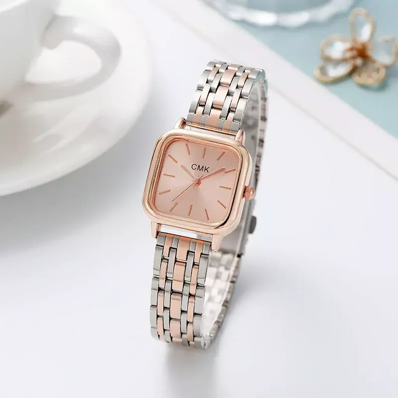 Watch Fashion Ladies Steel Chain Noble Quartz Watch Birthday Gift Business Wristwatch Watches for Women Relogio Feminino Relojes