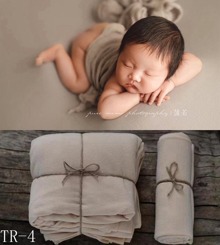 Weiche Neugeborenen Hintergrund und Wrap Set Baby Fotografie Requisiten Doppel-seite Neugeborenen Sitzsack Posiert Stoff Abdeckung Stretch Baby Decke