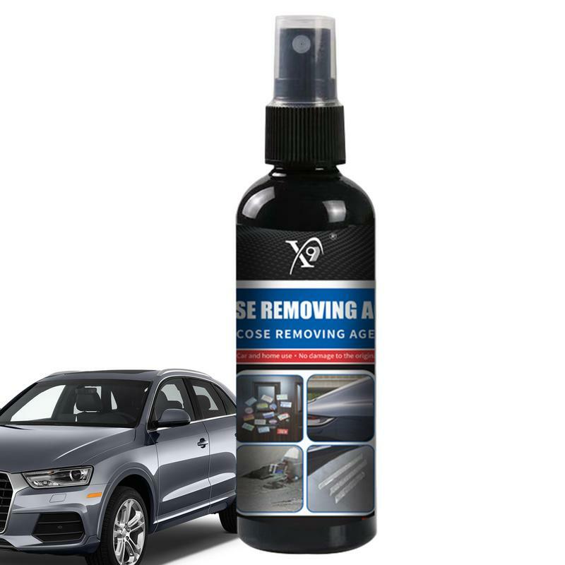 Limpiador adhesivo en aerosol, eliminador de etiquetas de coche líquido, película de envoltura de coche, pegatina publicitaria, removedor de pegamento