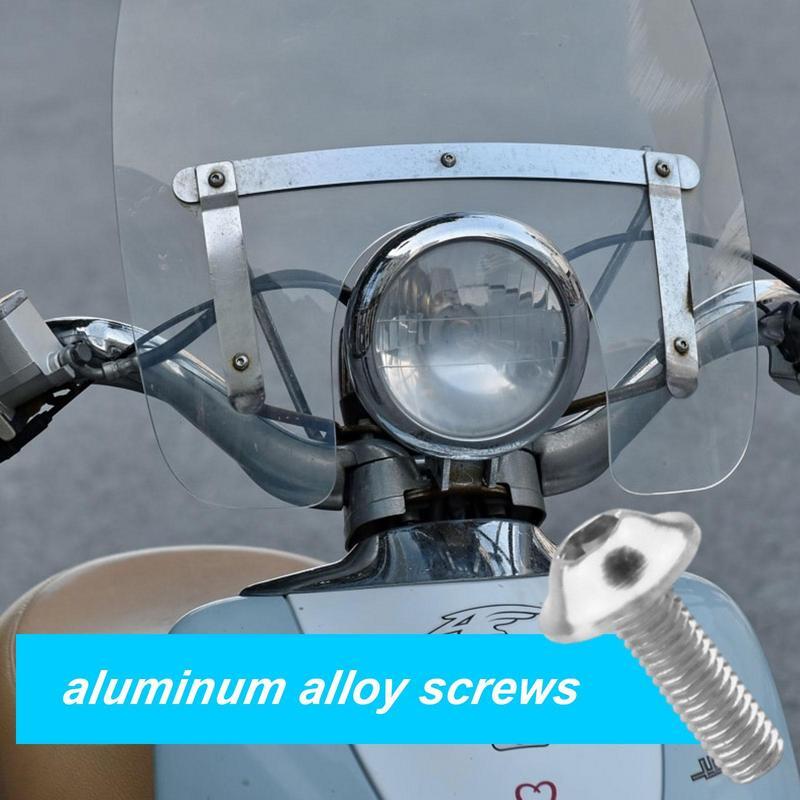Automotive Screws Wafer Head Screws Automotive Trim Screws Colourful Screw Assortment Kit Aluminum Alloy Screws Rust-Resistant