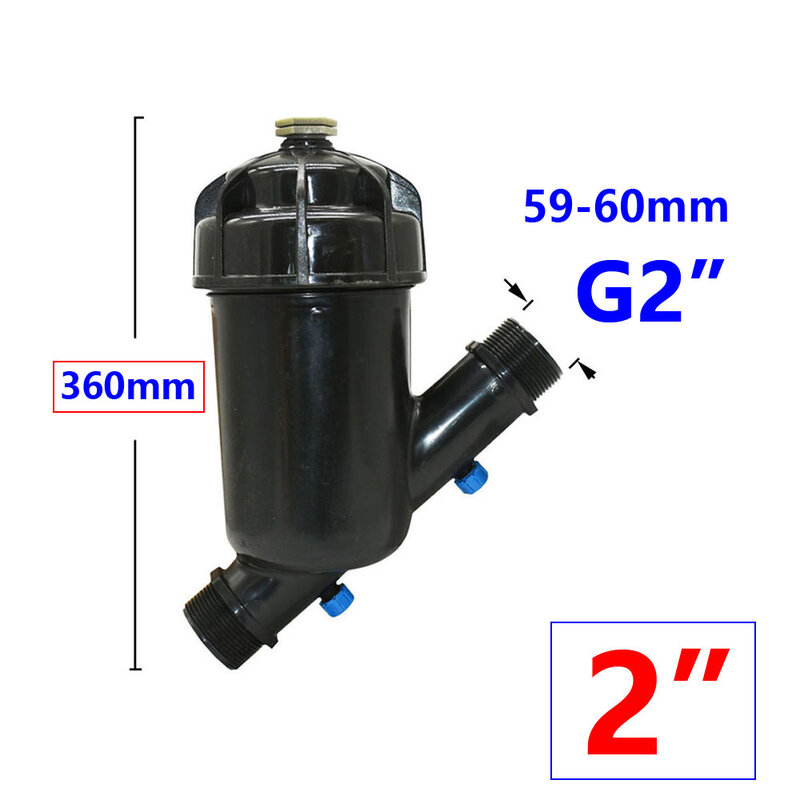 Nawadnianie siatka metalowa filtr 3/4 "1" 1.25 "1.5" 2 inch 120 Mesh filtr siateczkowy wody ogród narzędzie do nawadniania kropelkowego 1 sztuk