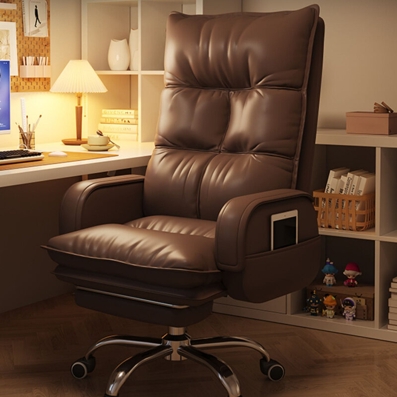 Comode sedie da ufficio a dondolo sollevano sedie da ufficio reclinabili girevoli ergonomiche Chaise da gioco per Computer Cadeira gadget per ufficio JY50BG