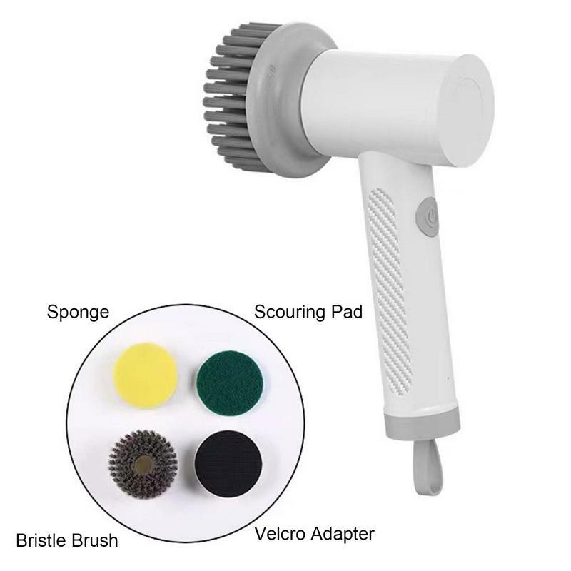 Depurador eléctrico de ducha giratorio de 360 grados, Cepillo Motorizado de mano para el hogar, recargable
