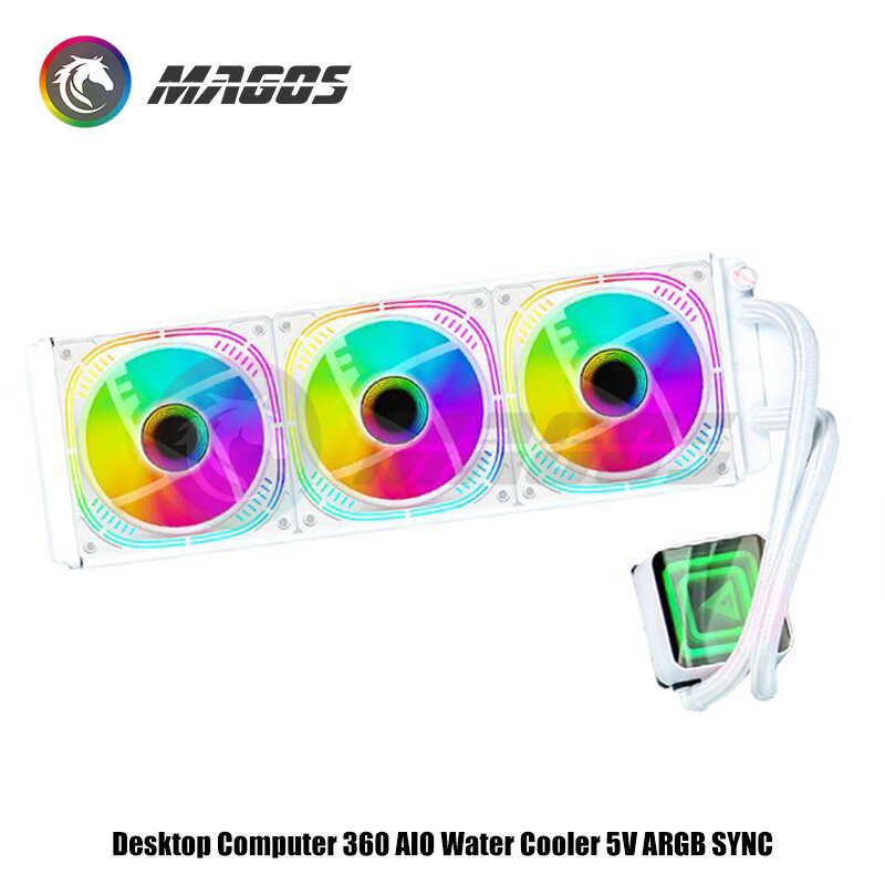 1700 Gamer PC szafka 360 Watercooler ARGB Radiator wentylator z lustrem opcjonalny DIY Cooler AM5 MOD chłodzący wodę