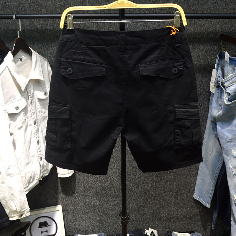 2024 nuovi pantaloncini Cargo da uomo estate Multi-tasca all'aperto allentati alla moda All-Match sport Casual pantaloncini da spiaggia