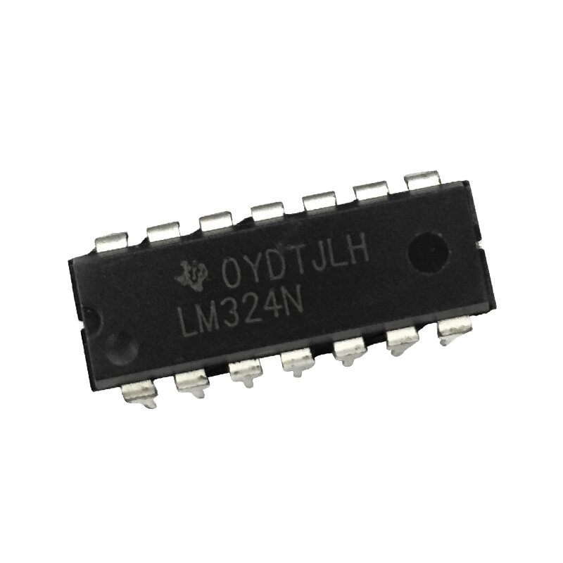 Lm324n IC QUAD Op-Amp, 9000 Uv Offset-Max, 1 Mhz BAND Width, Pdip14 New Original In Stock