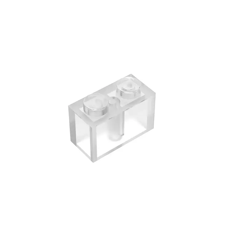 Gobricks GDS-532 Ziegel 1x2 ohne Unterrohr kompatibel mit Lego 3004 3065 35743 Stück Kinder DIY