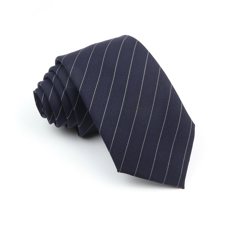 Mens Ties 7cm Classic Wool Handmade Skinny Grey Plaid Neckties Striped Narrow Collar Slim Cashmere Casual Tie Accessories Gift