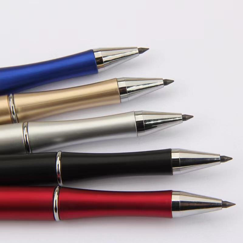 200 قطعة قلم رصاص بدون حبر قابل للاستبدال قلم رصاص طرف رأس لكتابة غير محدودة لا قلم حبر