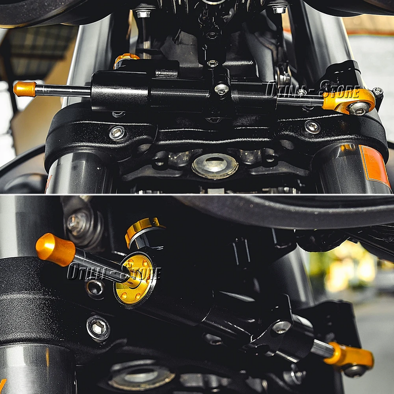 Akcesoria do motocykli układ kierowniczy stabilizuje zestaw do montażu wspornika amortyzatora dla Triple 765R Street TRIPLE 765S 765RS 765 R S RS