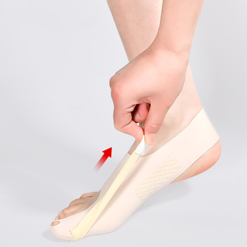 1pc Big Toe Bunion Korrektor verstellbare ortho pä dische Socken Zehen Separator Schmerz linderung Hallux Valgus Fuß schutz Fußpflege-Tools