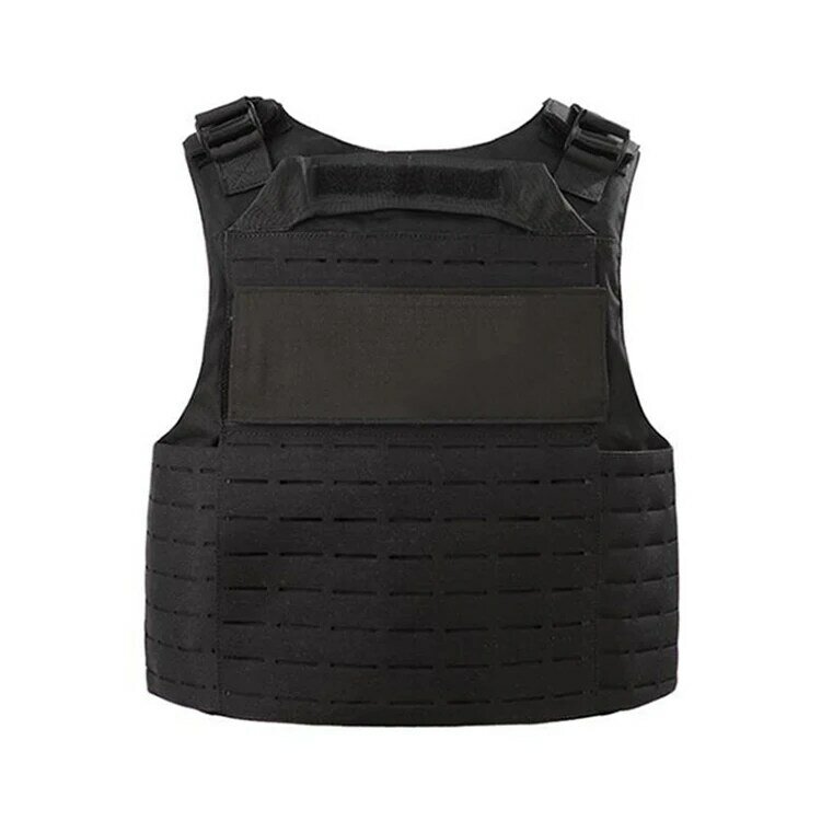 Oem & Odm Lichtgewogen Hete Verkoop Zwarte Buitenuitrusting Lichaam Beschermende Steekwerend Tactisch Vest