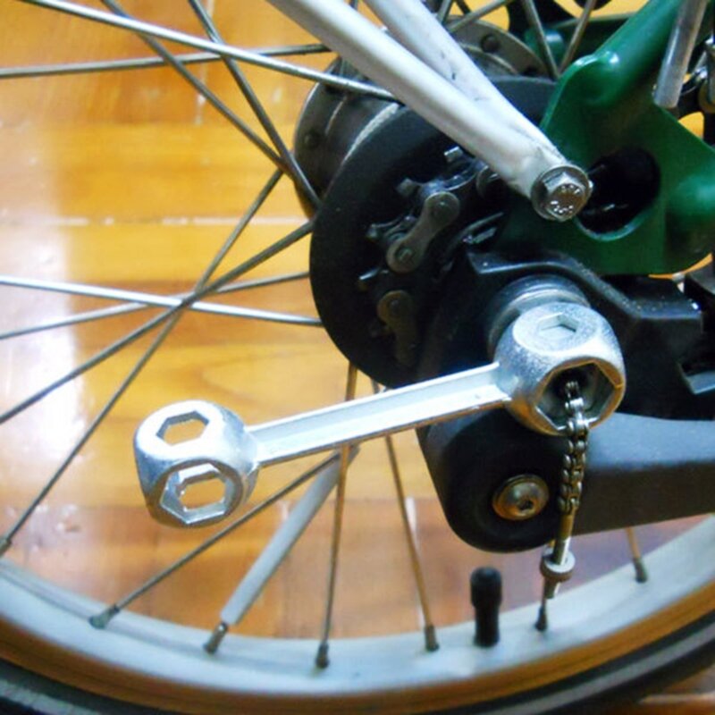 Ferramenta reparo bicicleta chave tipo osso chave sextavada para bicicletas trem elevador válvulas 6-15mm chave inglesa