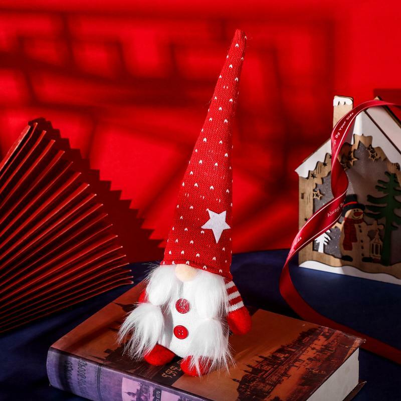 クリスマスのフェイスレスのドワーフドール,メリークリスマスの装飾ペンダント,クリスマスの出生前,お父さんの贈り物,幸せな新年