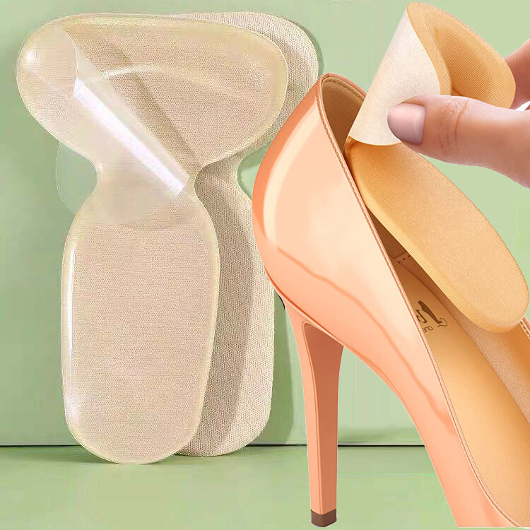 2pcs Heel Pads for Sandals High Heel Shoes Adjustable Antiwear Insoles Feet Inserts Insole Heels Pad Protector Back Forefoot