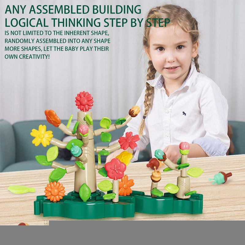 Flowers Building Set Creative Botanical Collection Building Blocks Creative DIY Simulation Flower Mini Blocks Toy For Adults And