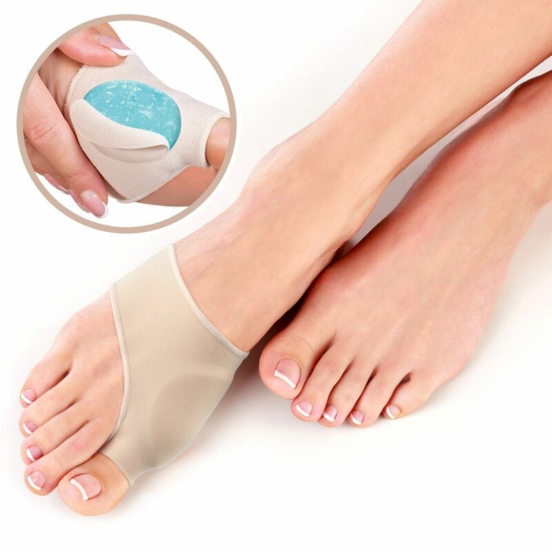 2Pcs Toe Separator Hallux Valgus Bunion Corrector Toe Straightener Feet Bone Thumb Adjuster Orthotics Pedicure Foot Care Tools