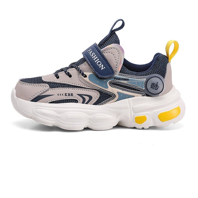 Новинка весна-лето 2024 детская обувь спортивная обувь для мальчиков и девочек спортивная обувь сетчатые детские беговые кроссовки