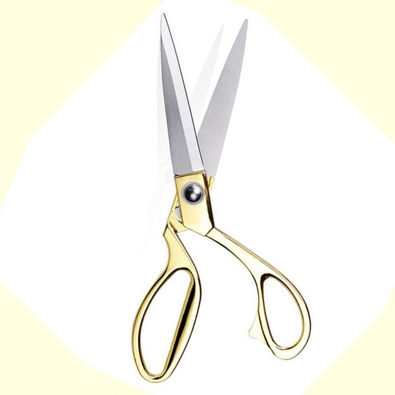 3 Sizes S/M/L 10inch Stainless Steel Big Scissors School Office Supply Stationery Home Tailor Shears Sewing Paper Cutting Tool