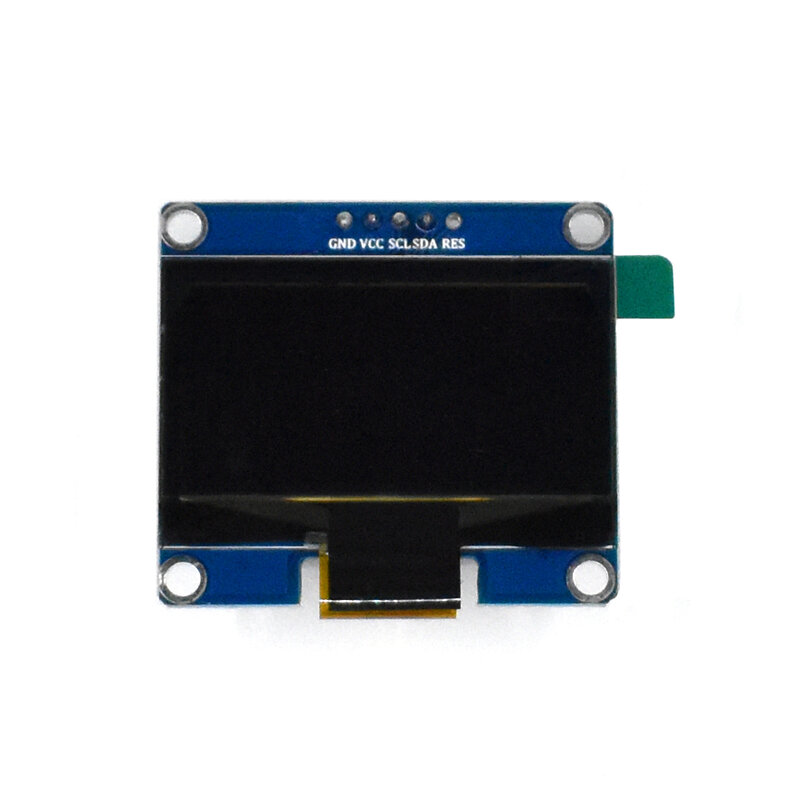 Светодиодный модуль O 1,54 дюймов, 1,54 ЖК-экран, модуль 12864 х 64 SSD1309 SPI/IIC I2C, интерфейс для Arduino, 4-контактный, 7-контактный