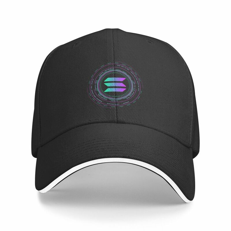 New Solana Crypto SOL Token Cryptocurrency Baseball Cap Wild Ball Hat Sports Caps party hats birthday Hats For Women Men's