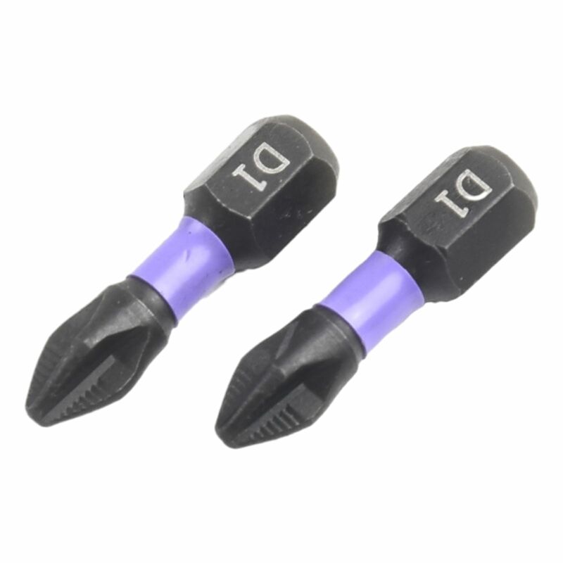 10pcs Non-slip PH2 Magnetic Batch Head Cross Screwdriver Hardness Impact Drill Bit Anti Slip And Impact Resistant Drill Bits