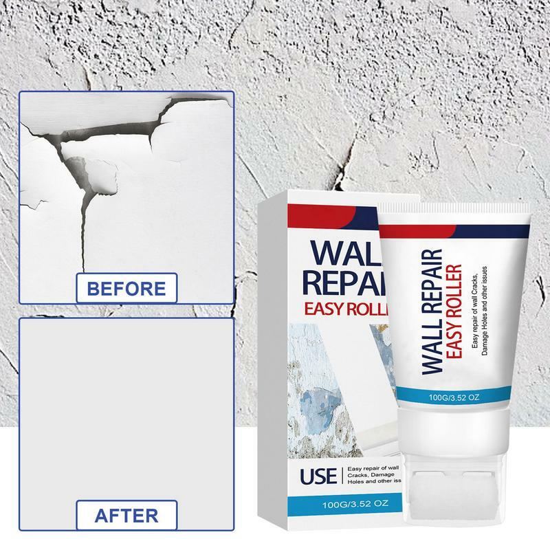 Wall Crack Quick-Drying Restoration 100g Roller Brush Design Mending Paste Crack-resistant Waterproof Cover Mold Stain Cream