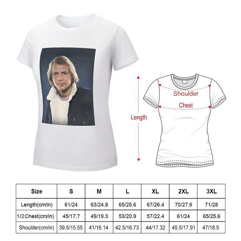David Soul-Camiseta de Actor para mujer, ropa de anime de gran tamaño, camisetas para mujer
