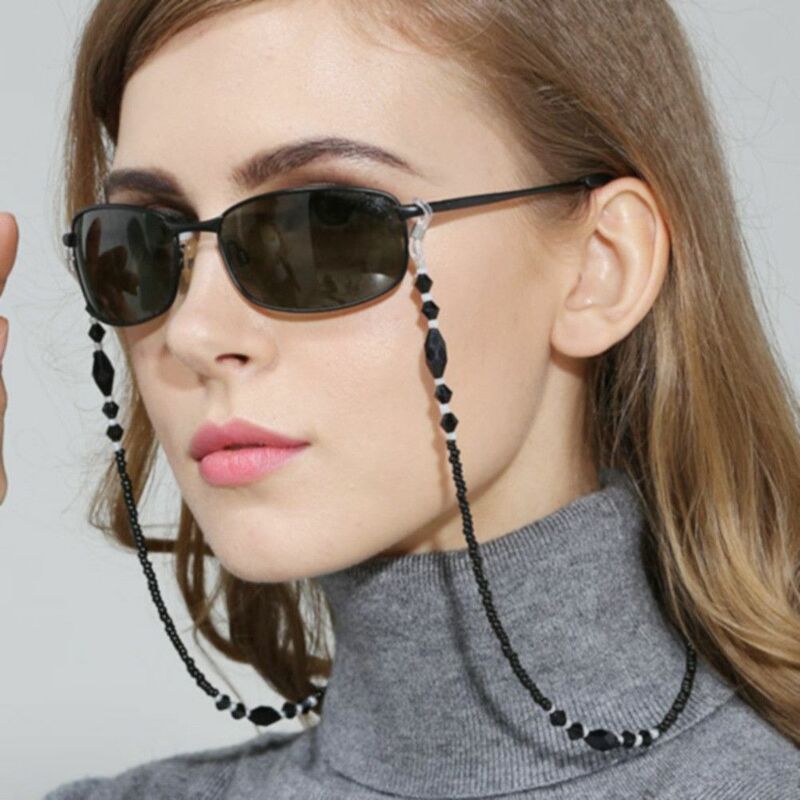 New Fashion Women Eyeglass Chain Hollow Star Pearl Beaded occhiali da sole occhiali da lettura cordino porta occhiali tracolla corda