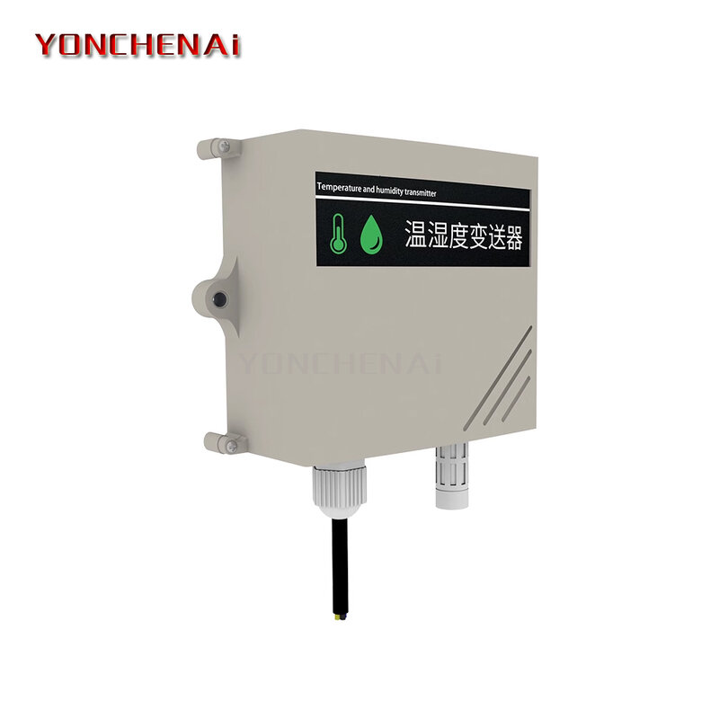 RS485 Temperature And Humidity Sensor Ransmitter10-30V 4-20mA Rain Analog High Precision Industrial Sensor