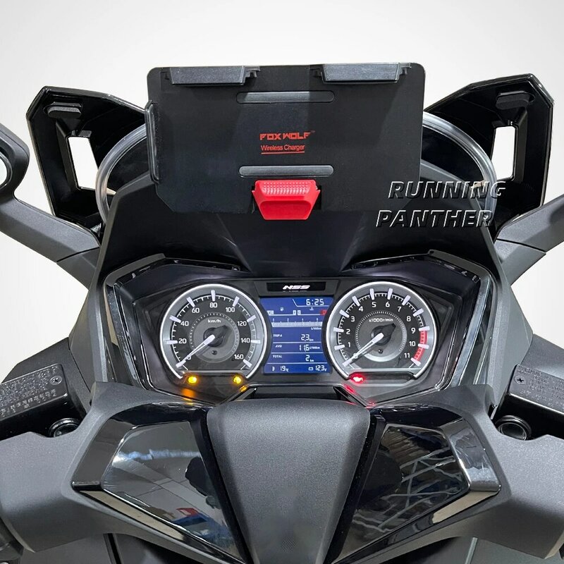 Baru untuk Honda NSS 350 NSS350 2021 2022 2023 Braket Navigasi Ponsel GPS Motor USB & Dudukan Dudukan Pengisi Daya Nirkabel