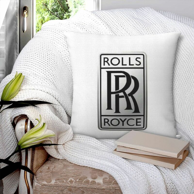 Rolls Royce Square Pillowcase Pillow Cover Polyester Cushion Zip Decorative Comfort Throw Pillow for Home Bedroom
