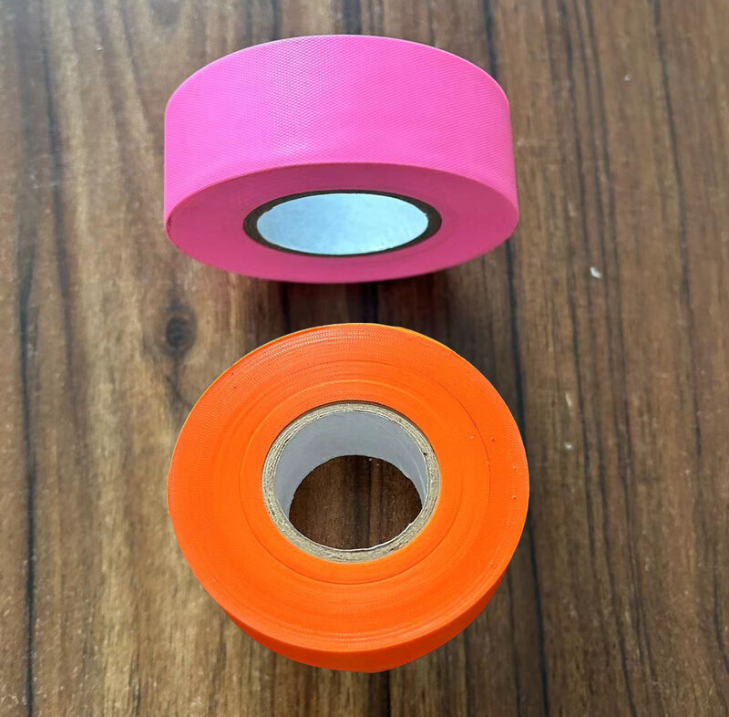 PVC， FLAGGING TAPE,  For the classification of items, bright color, strong toughness, non-adhesive tape