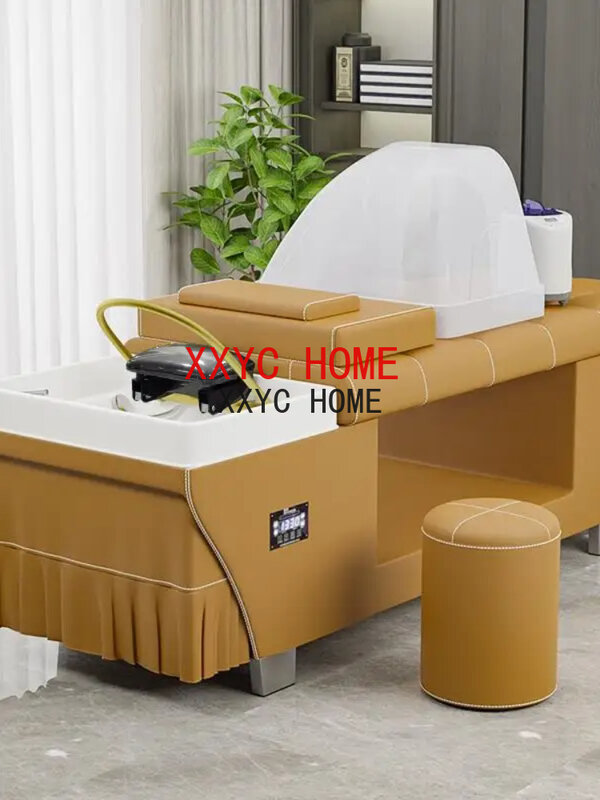 Терапевтическая Роскошная комфортная кровать для мытья волос Shampo, массажная мебель для взрослых, MQ50XF