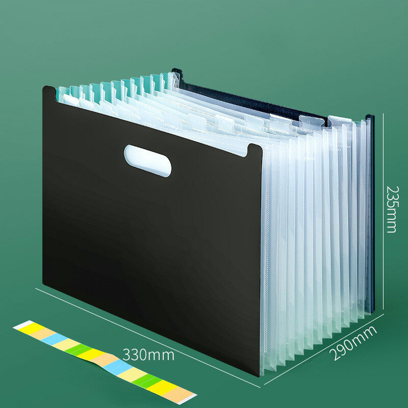 A4 Desk File Folder Document Paper Organizer Storage Holder Multilayer School Office Stationery Budget Planner Accessories