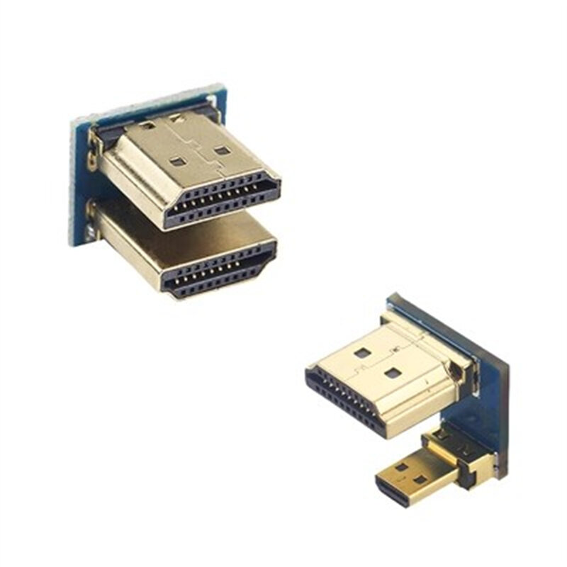 Złącze HDMI dla 5 cal HDMI Raspberry Pi Pie3 ciasto ekran wyświetlacz DIY złącze HDMI zestaw łączników RPI RPI3