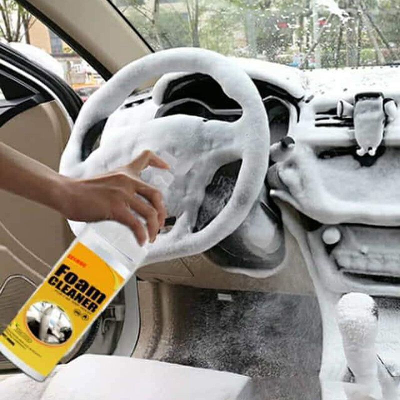 น้ำยาทำความสะอาดโฟมอเนกประสงค์ขนาด100/60/30มล. น้ำยาทำความสะอาดแบบอัตโนมัติภายในรถบ้านโฟมทำความสะอาดบ้าน