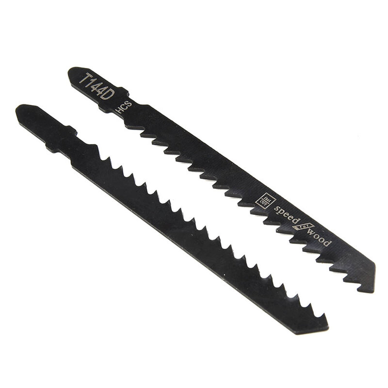 10pcs HCS Jig Saw Blades T144D For High Speed Board/plastic/Wood Cutting High Carbon Steel Blades Power Tool Accessories