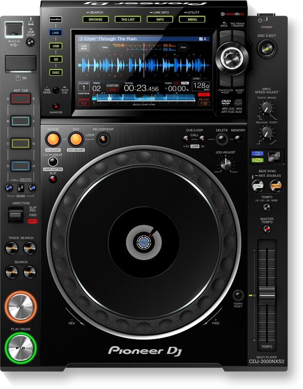 Pelopor 2x CDJ-2000NXS2 + Mixer Konsol Audio DJ Pengendali Audio Profesional