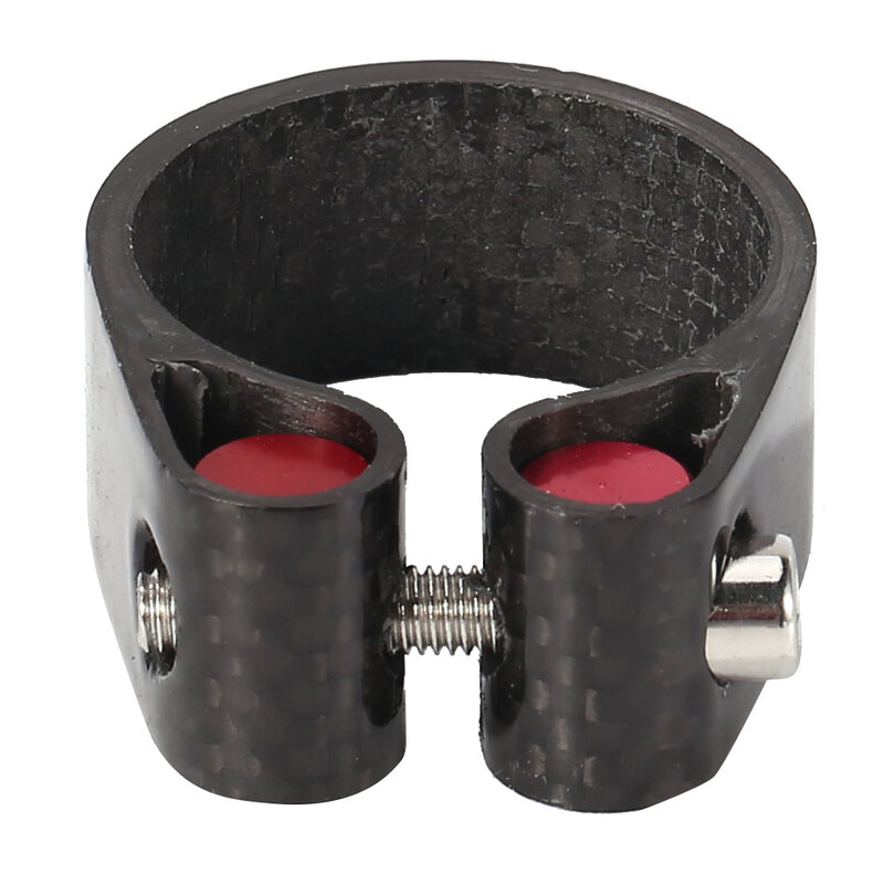 Ultra Light carbon fiber Bicycle Seat Post Clamp Seat Tube Clamp Road or MTB Mountain Bike Seatpost Clamp 31.8mm 34.9mm Clamp
