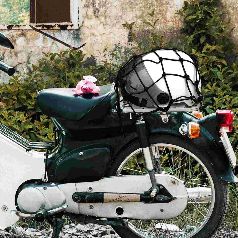 Luggage Net Bag Motorcycle Cargo MotorTrailer Stretch Elasticity Straps Nylon Fixing Trailers