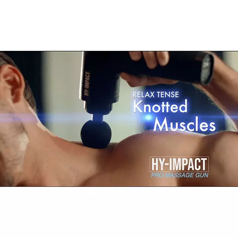 مدلك عضلات لاسلكي للأنسجة العميقة تأثير HY ، أربعة رؤوس تدليك قابلة للتبديل