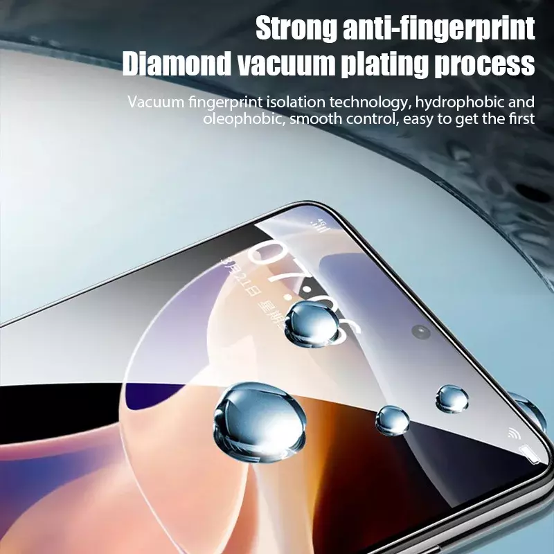 5PCS Tempered Glass for Poco F5 X5 X4 X3 F2 Pro Screen Protector for Poco M4 M3 Pro 5G F3 F4 X3 X4 GT M5 M5S X3 NFC Glass